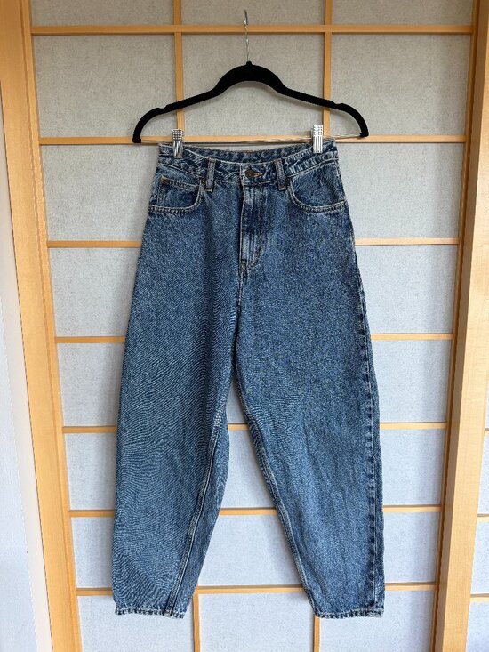 American Vintage Denim - American Vintage Blue Denim Jeans- Le big carrot - 25